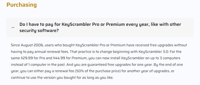 KeyScrambler purchase